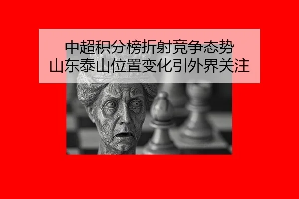 中超积分榜折射竞争态势 山东泰山位置变化引外界关注